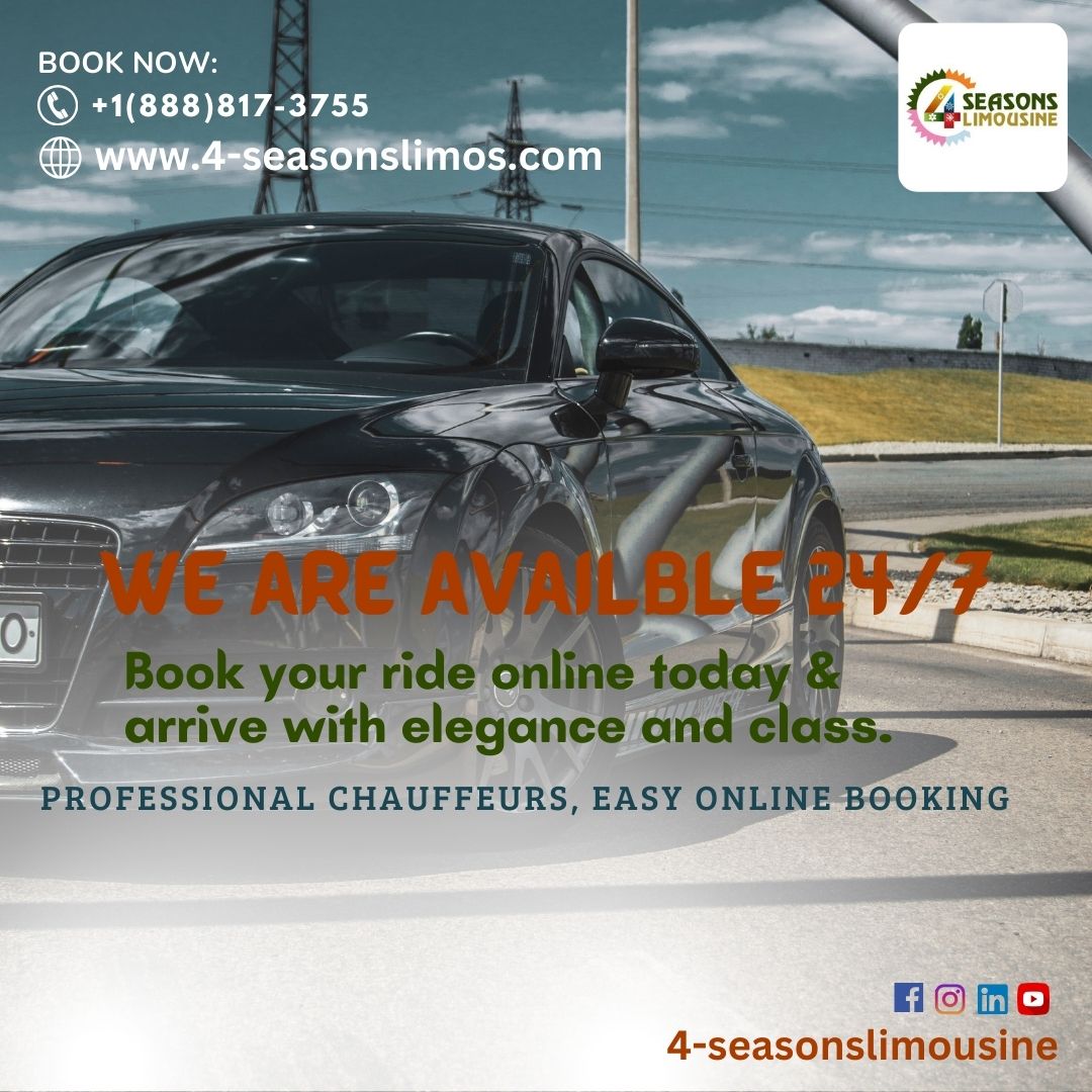 4-Seasons Limousine: Your 24/7 Luxury Ride Partner